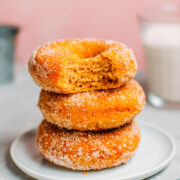 Vegan Cinnamon Sugar Donuts (Gluten-Free)