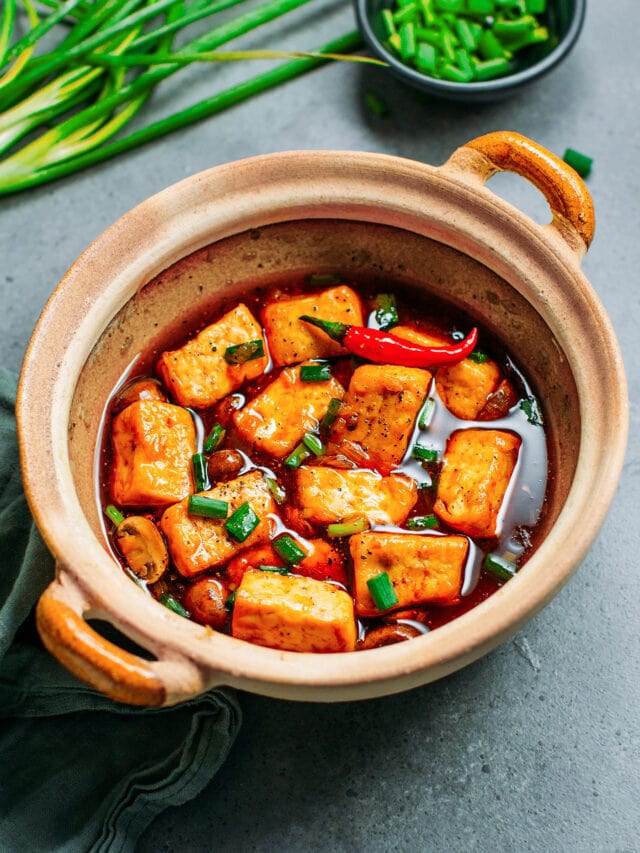 Vietnamese Braised Tofu & Mushrooms