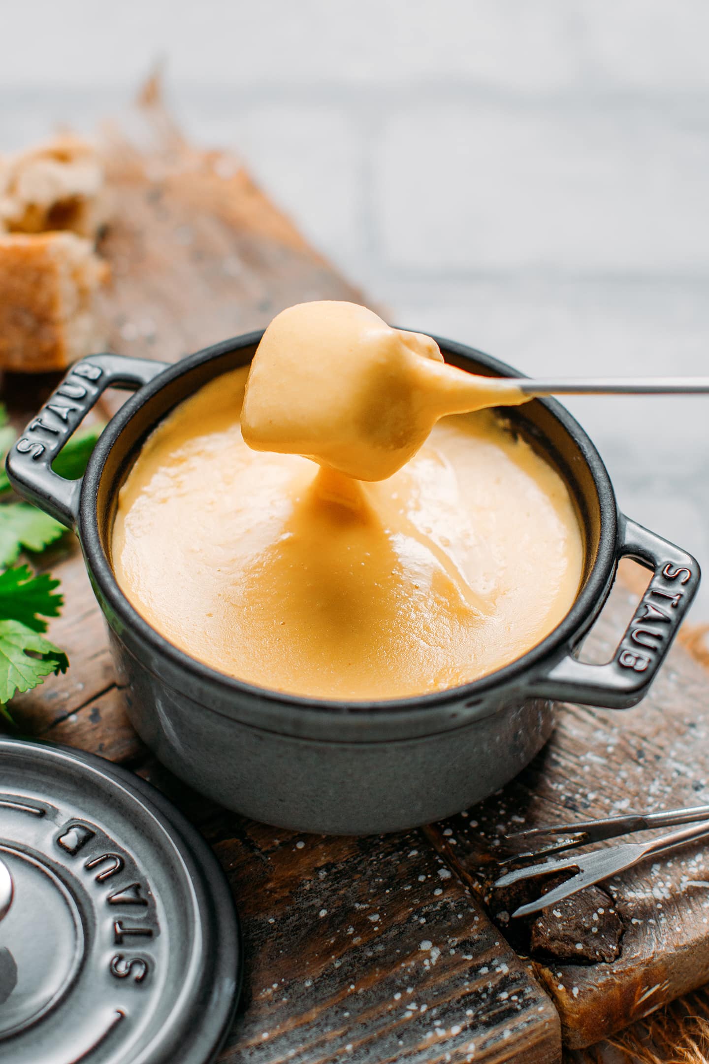 Vegan Cheese Fondue Full of Plants