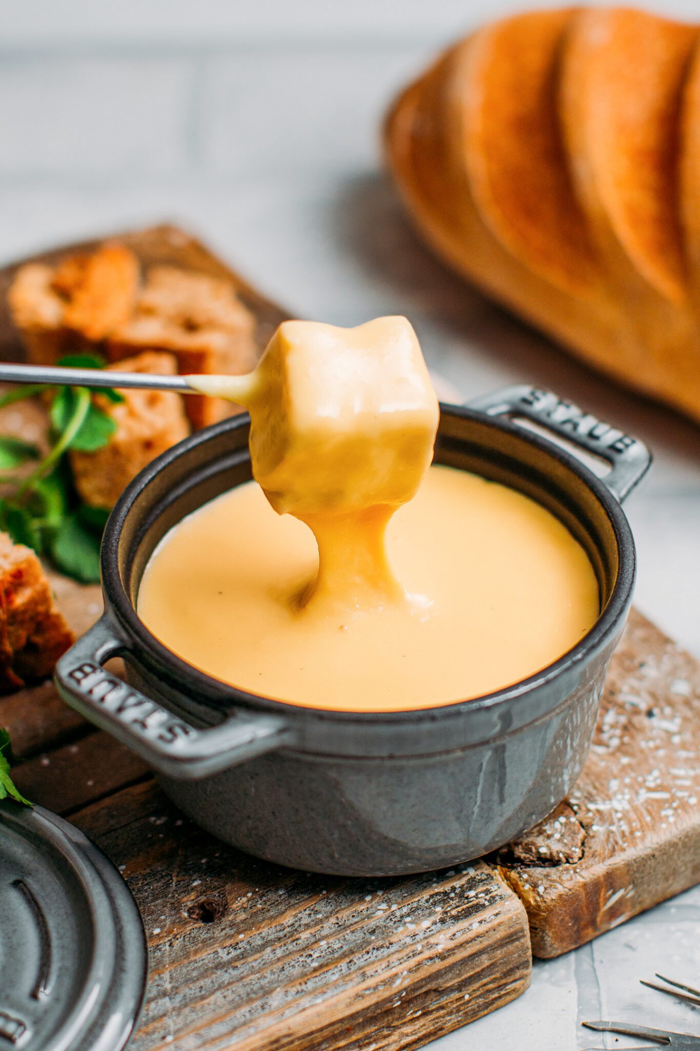 Vegan Cheese Fondue Full of Plants