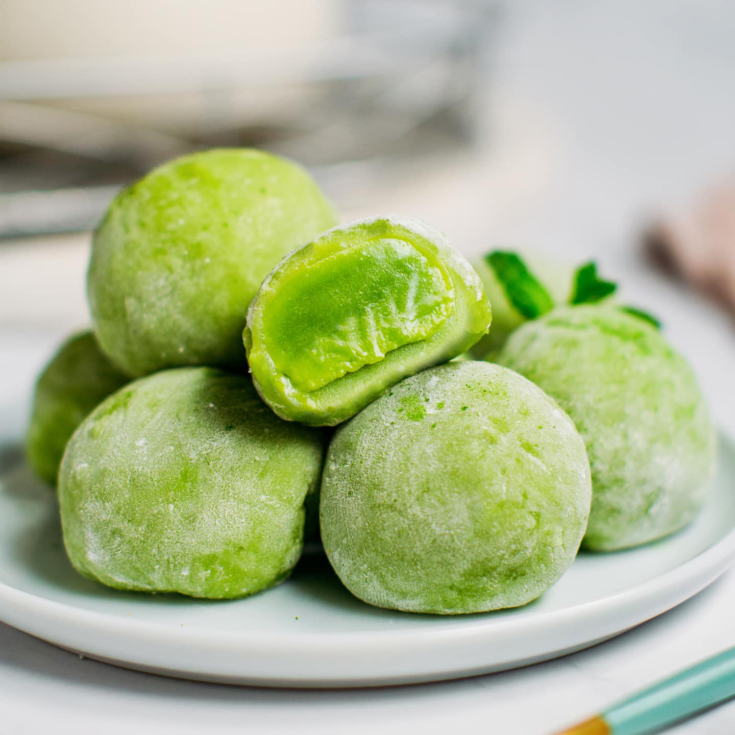 Matcha Mochi - Full of Plants