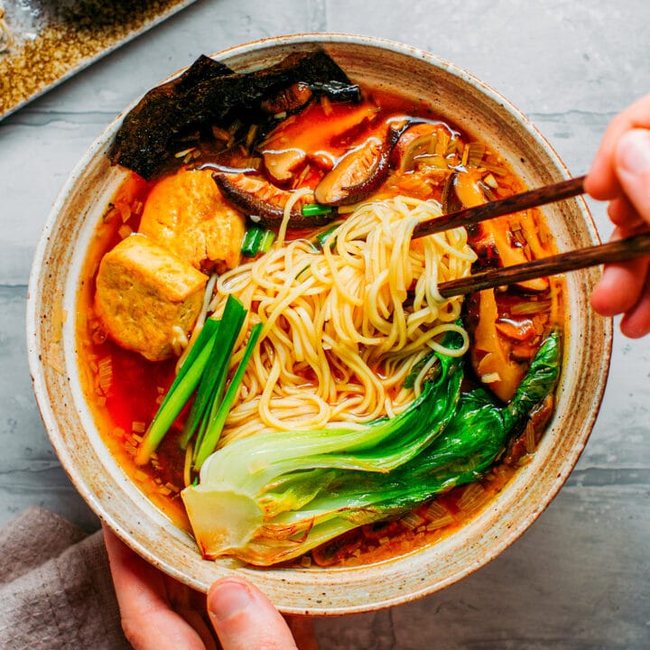 15Minute Vegan Ramen Full of Plants