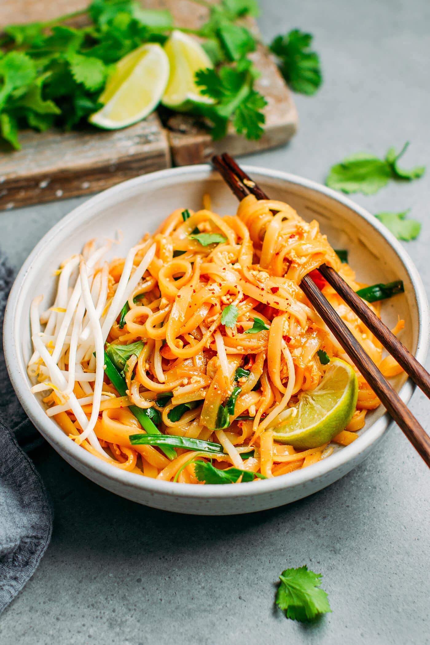 The Best Vegan Pad Thai - Full of Plants