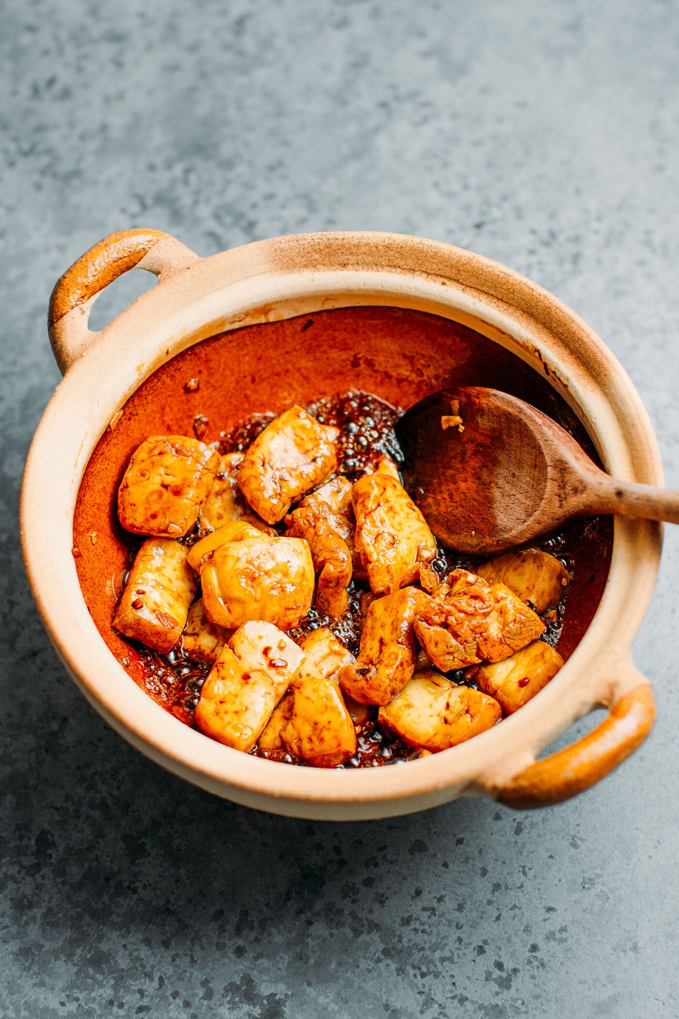 Tofu Kimchi Stew - Full of Plants