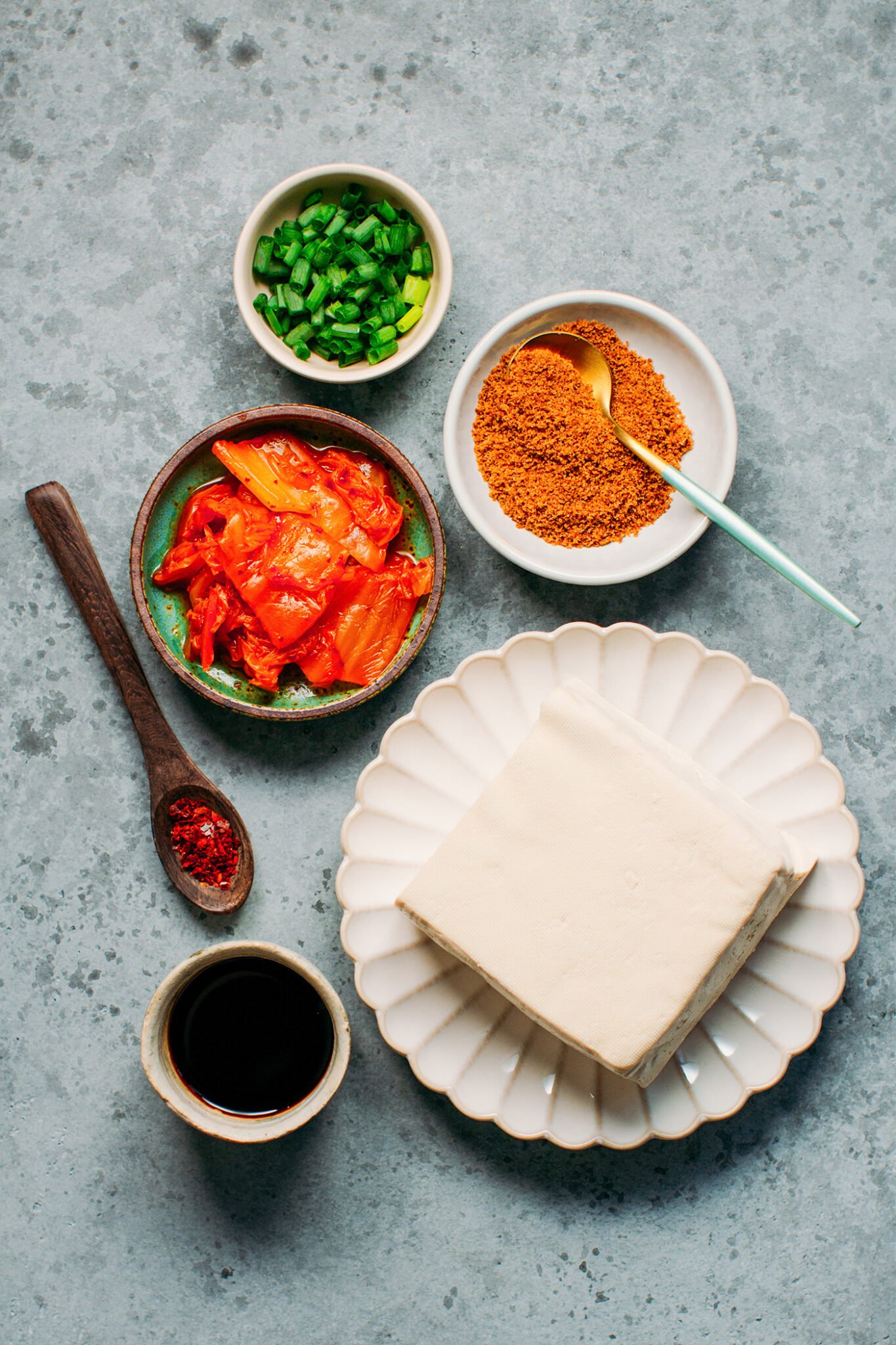 Tofu Kimchi Stew - Full of Plants