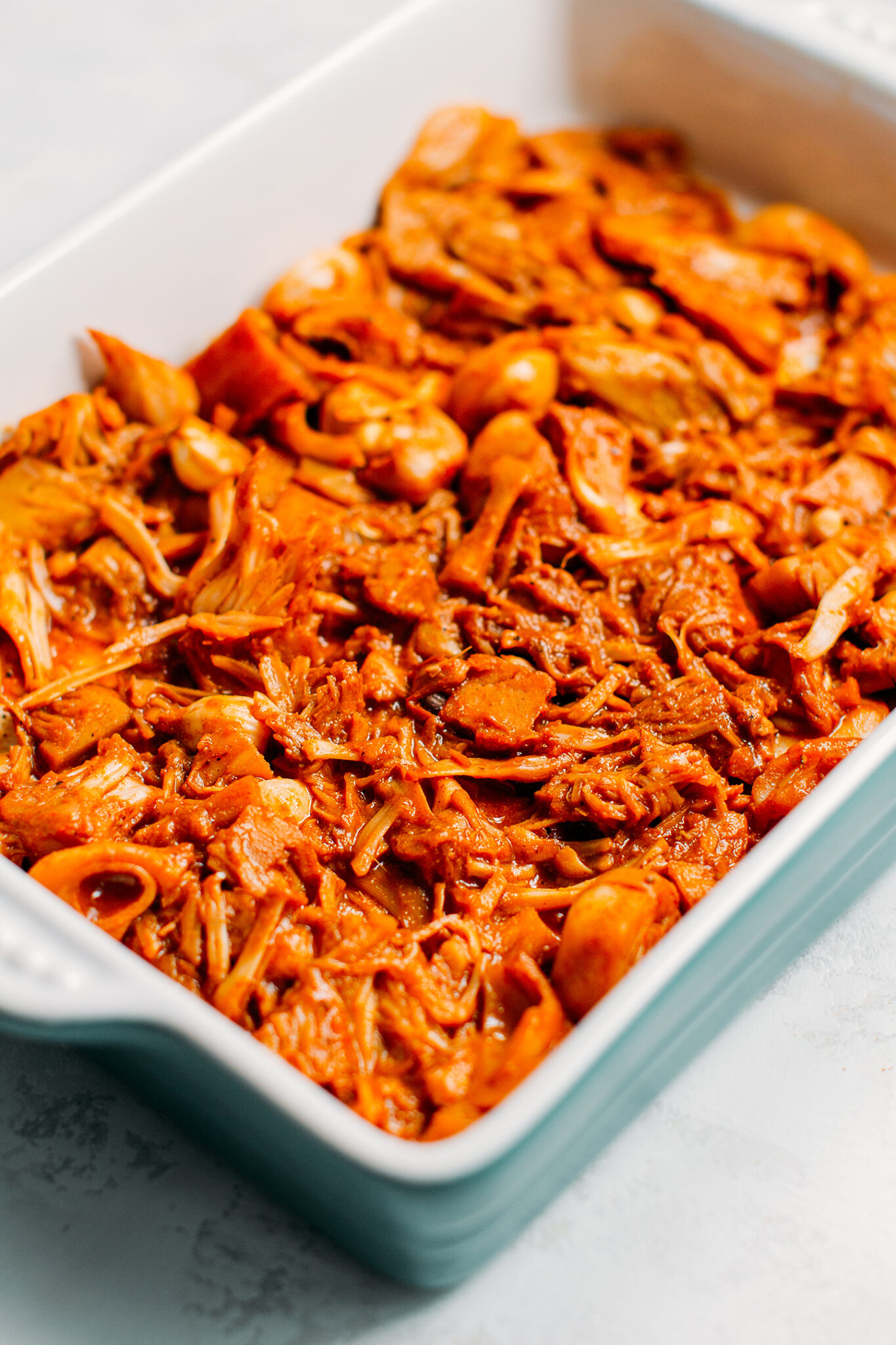 BBQ Pulled Jackfruit Lasagna Full of Plants