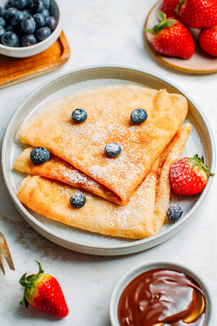 The Best Vegan Crepes - Full Of Plants