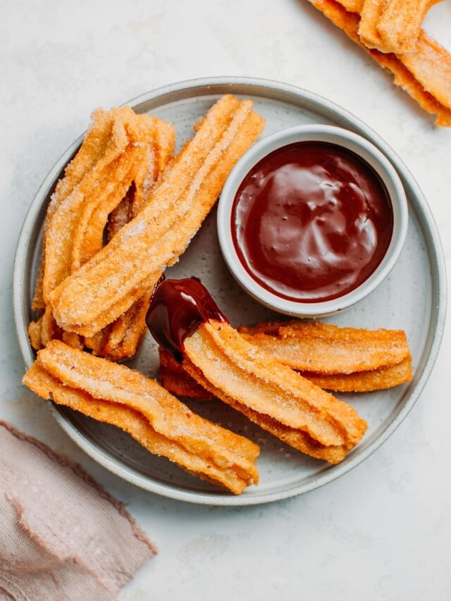 Gluten-Free Churros - Full of Plants