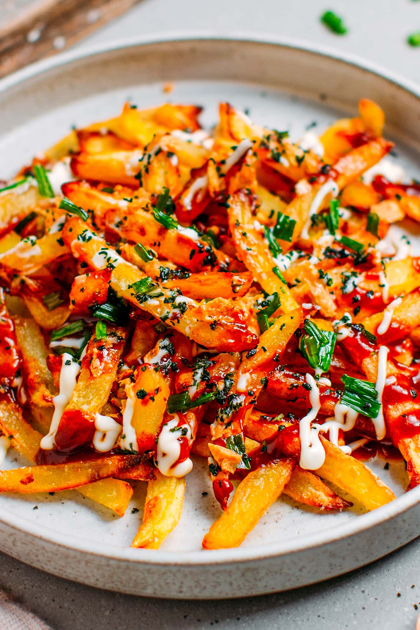 Okonomiyaki Fries Full of Plants