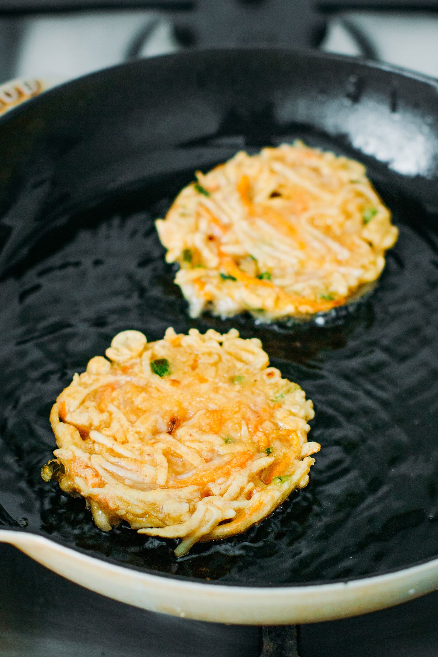 Taro Fritters - Full of Plants