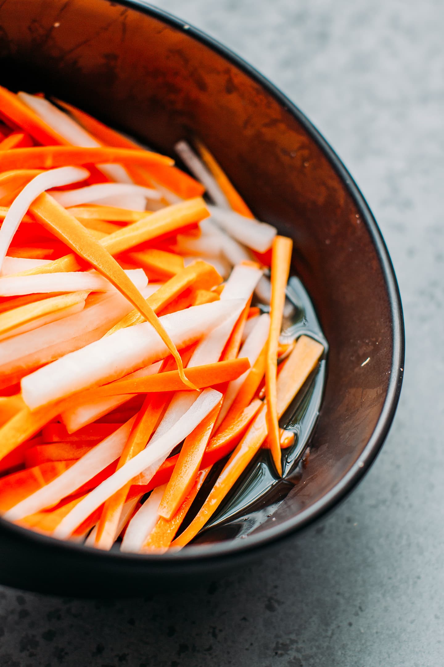 Vietnamese Carrot & Daikon Pickles Full of Plants