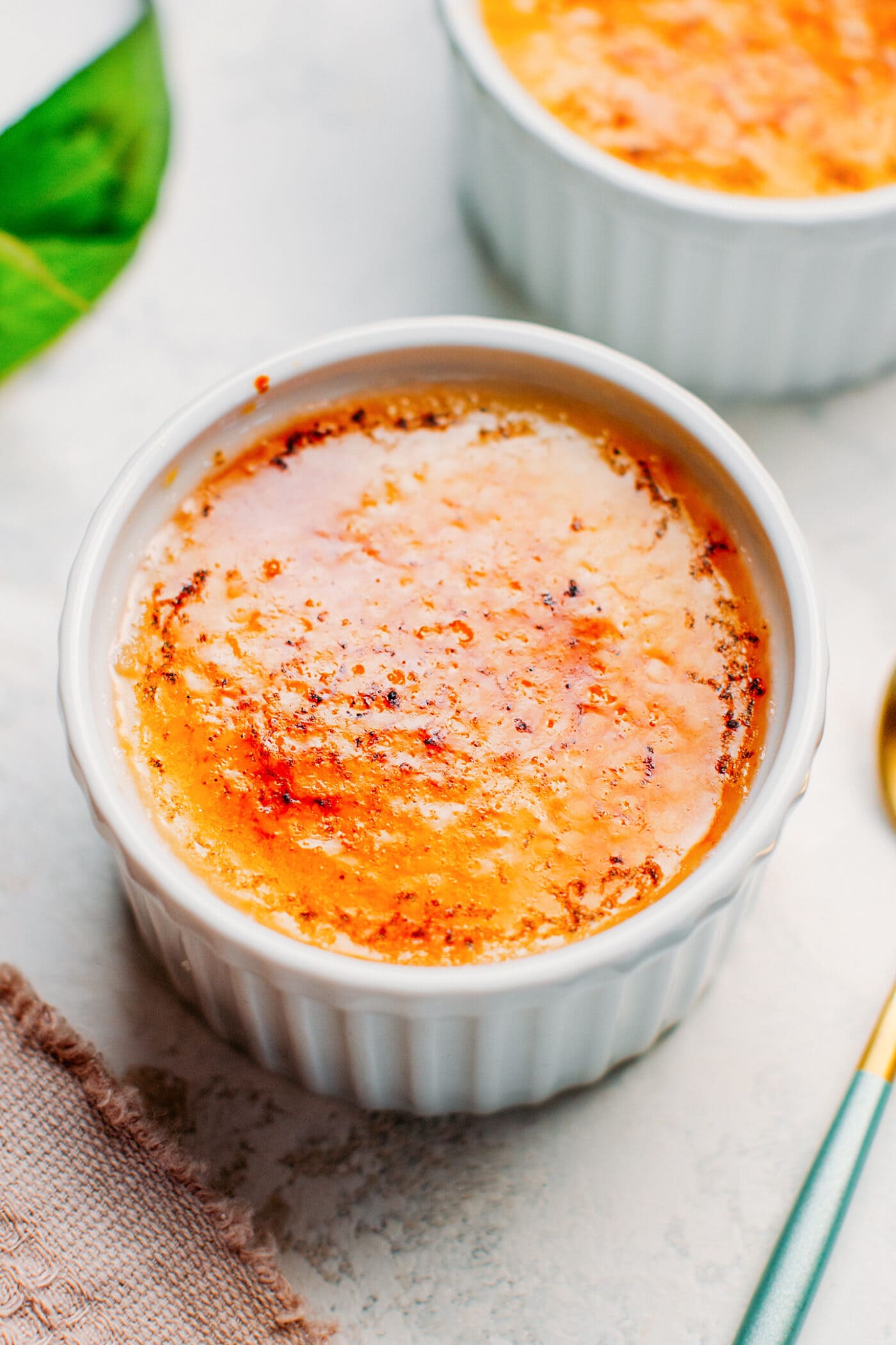 Vegan Crème Brûlée - Addicted to Dates