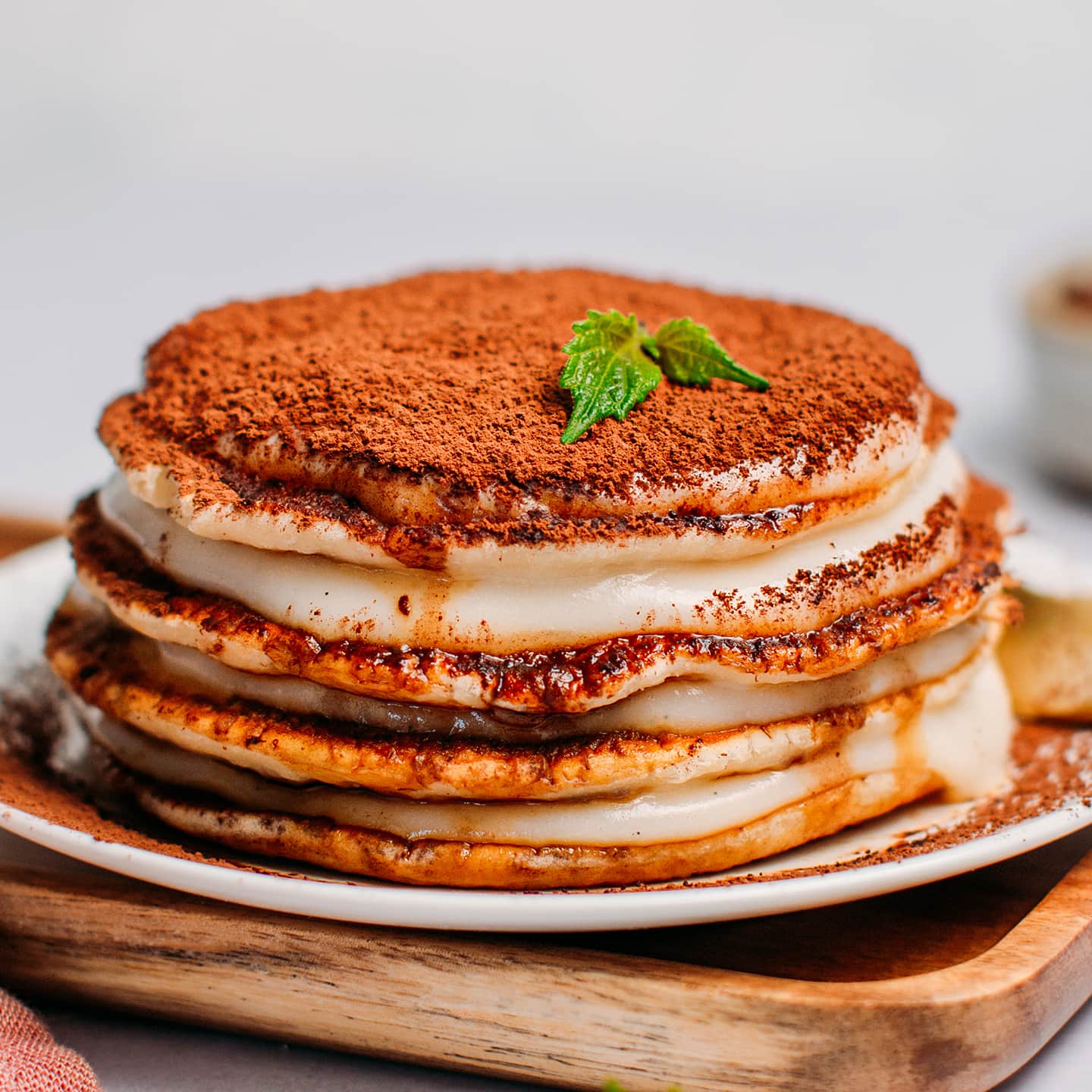 Vegan Tiramisu Pancakes-image