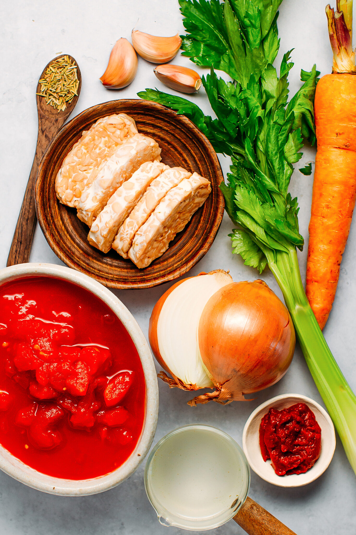 Vegan Tempeh Bolognese Full of Plants