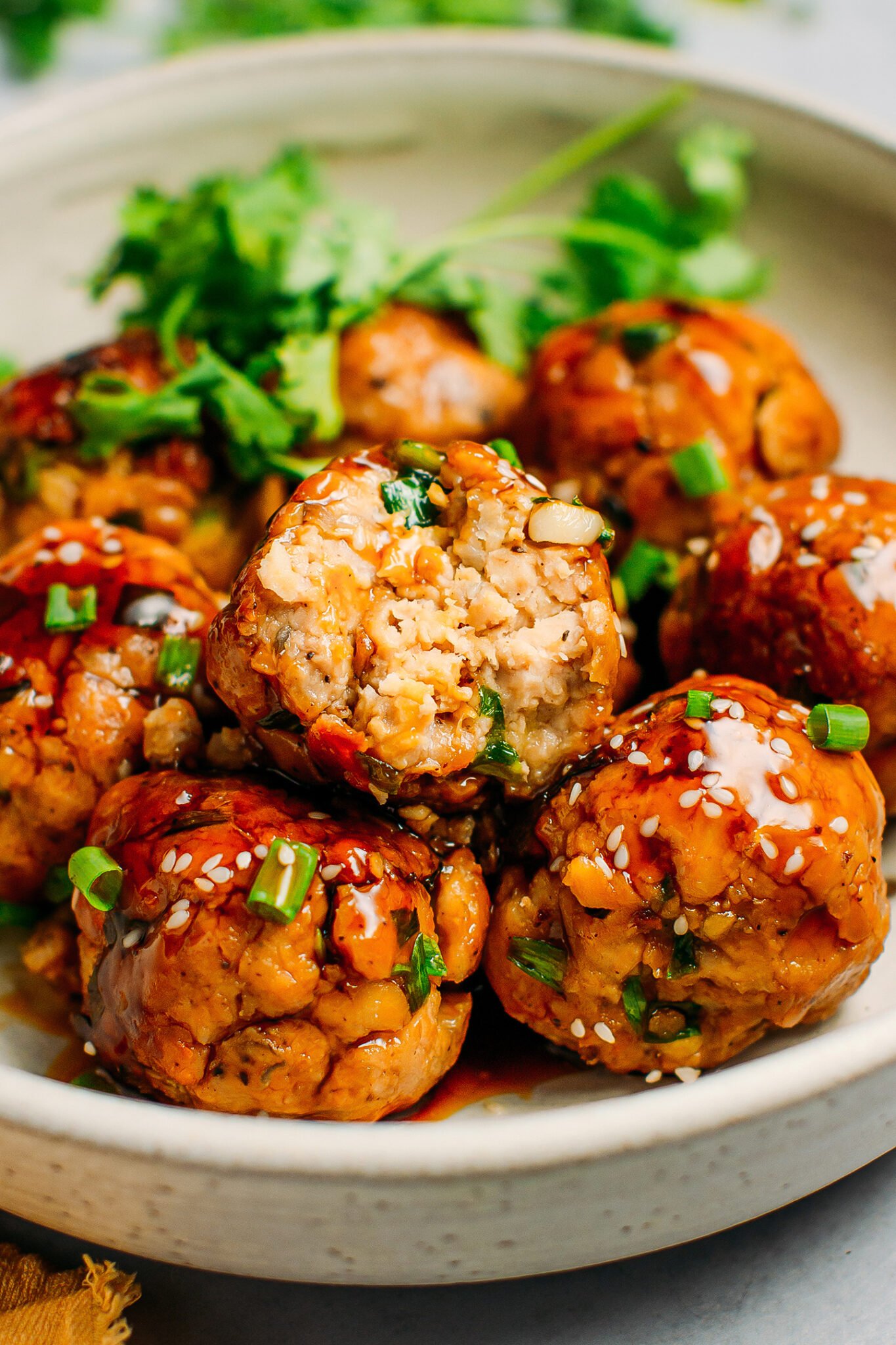 Vegan Tempeh Meatballs Full of Plants