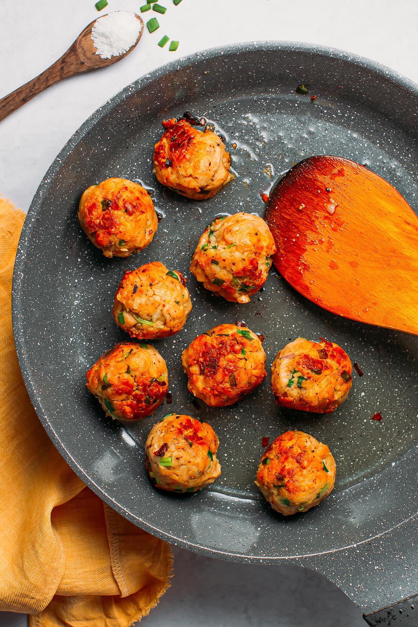 Vegan Tempeh Meatballs Full of Plants