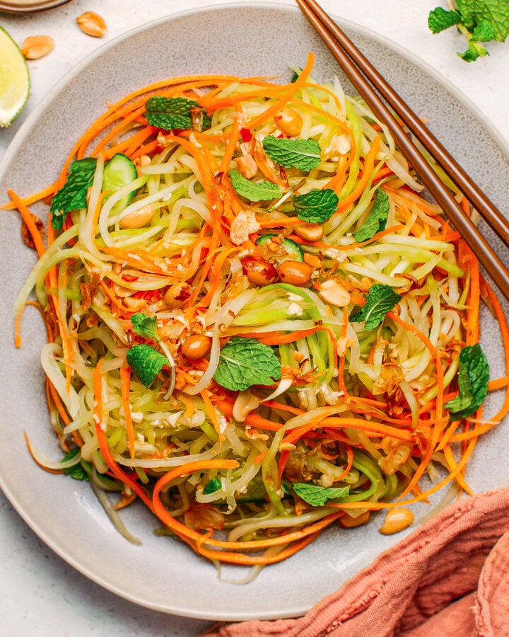 Green Papaya Salad (Vietnamese-Inspired!)