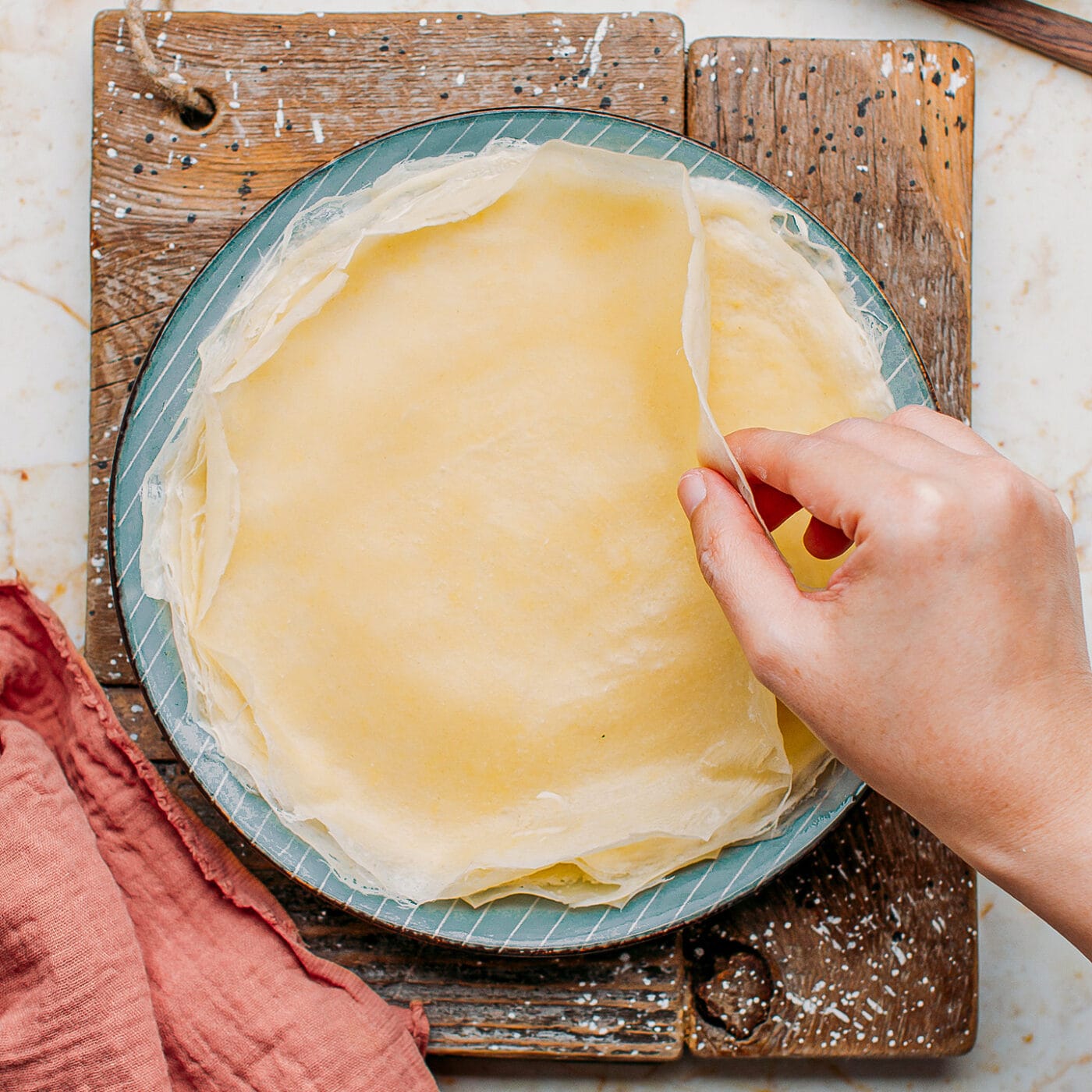 Homemade Egg Roll Wrappers (Just 3 Ingredients!) 