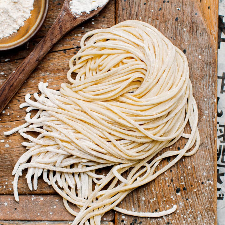 Homemade Ramen Noodles Full of Plants
