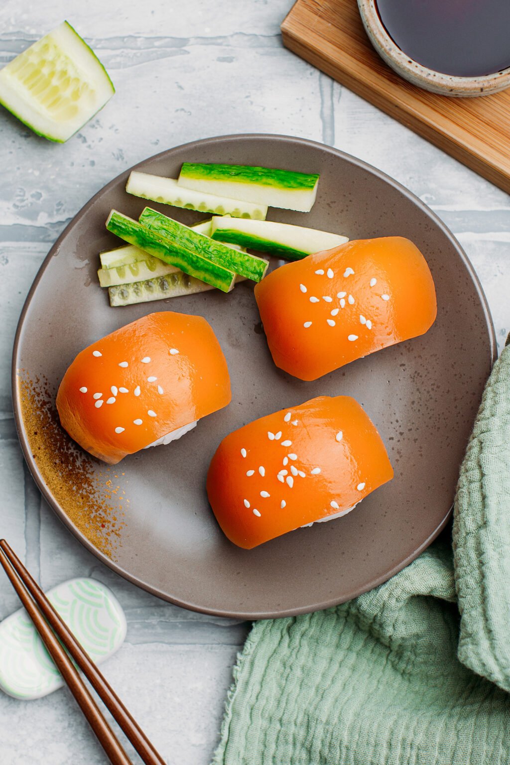 Vegan Salmon Sashimi - Full of Plants