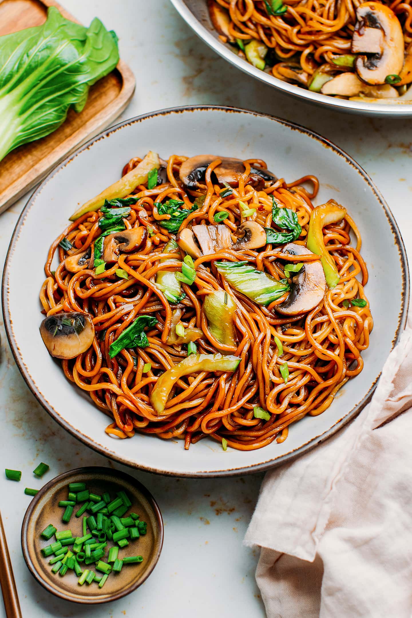 Vegetable Lo Mein - Full of Plants