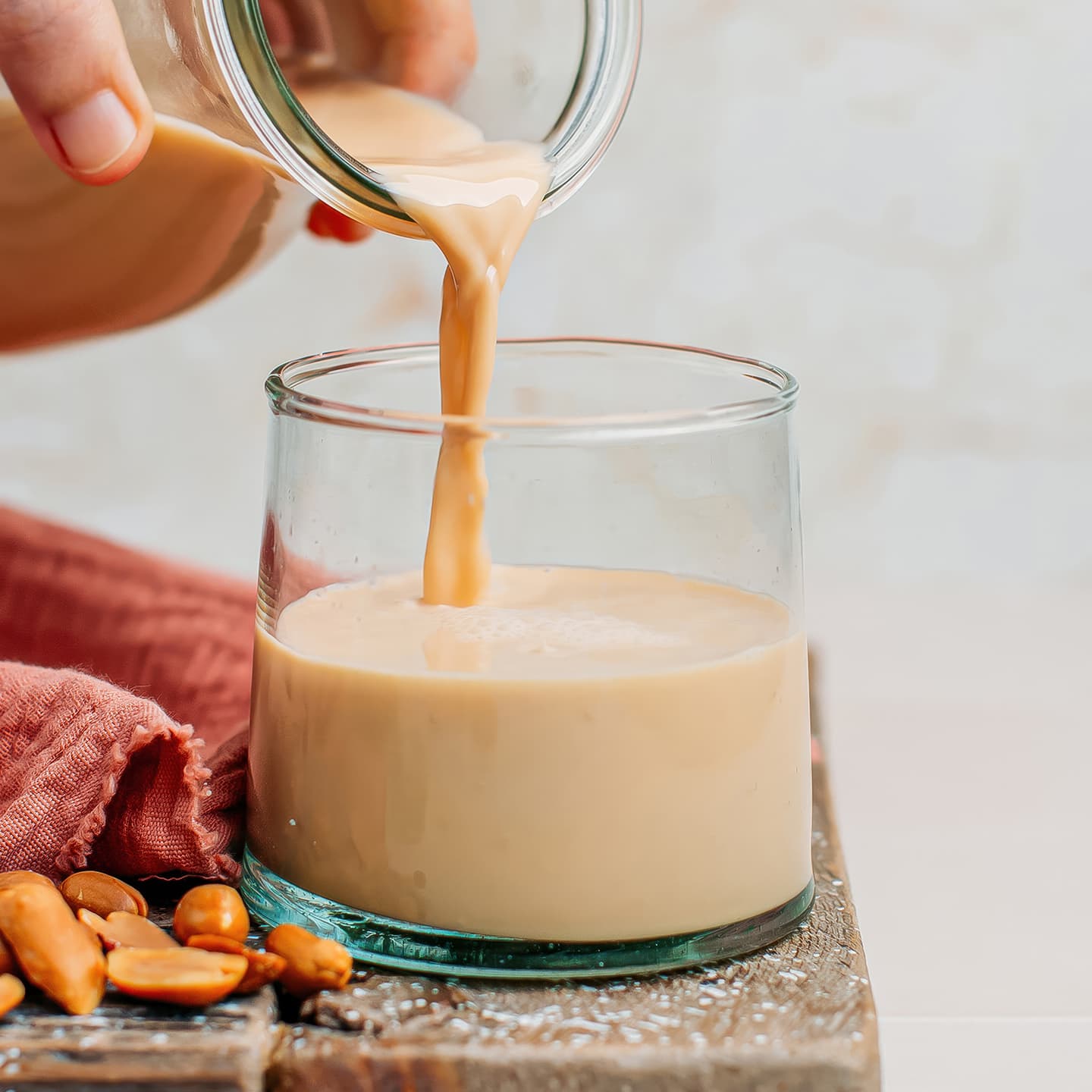 Homemade Peanut Milk-image