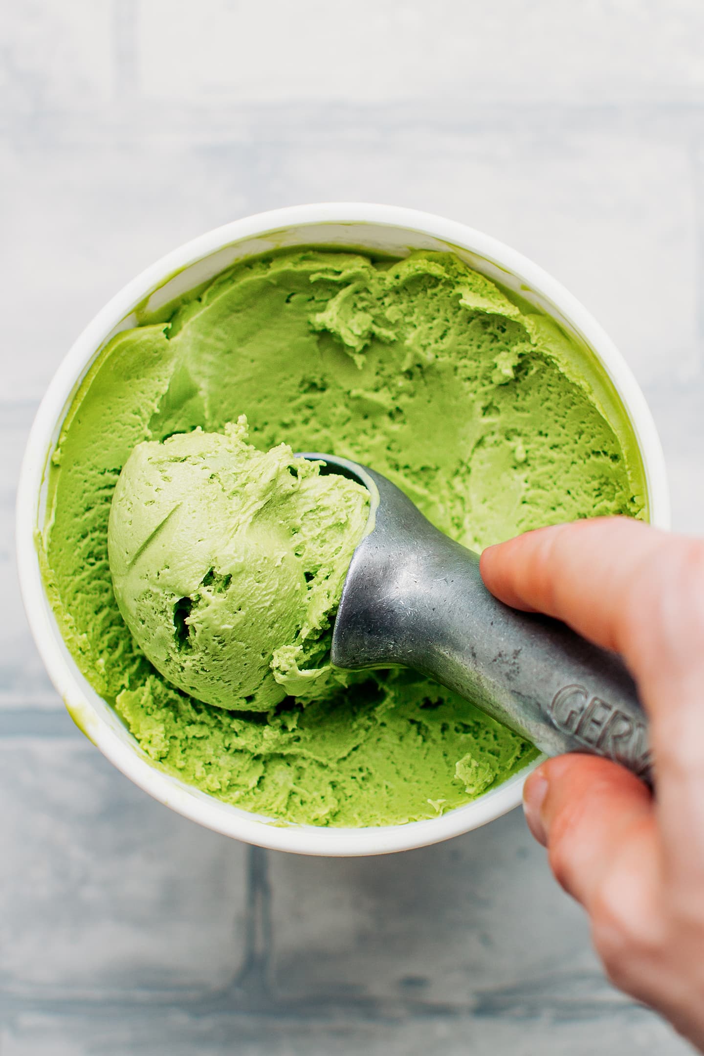 Vegan Matcha Ice Cream Full of Plants