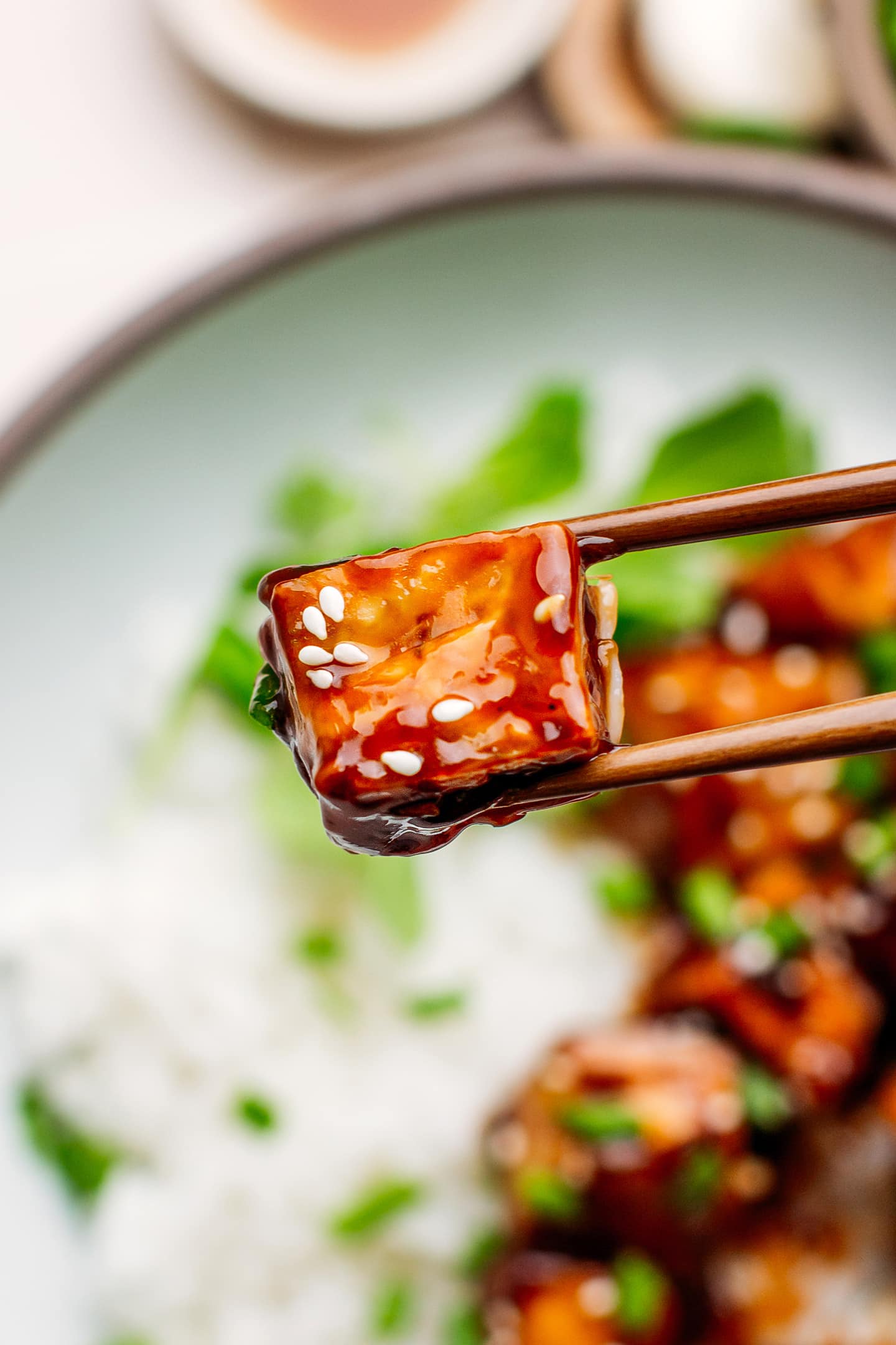 Air Fryer Teriyaki Tofu Full of Plants