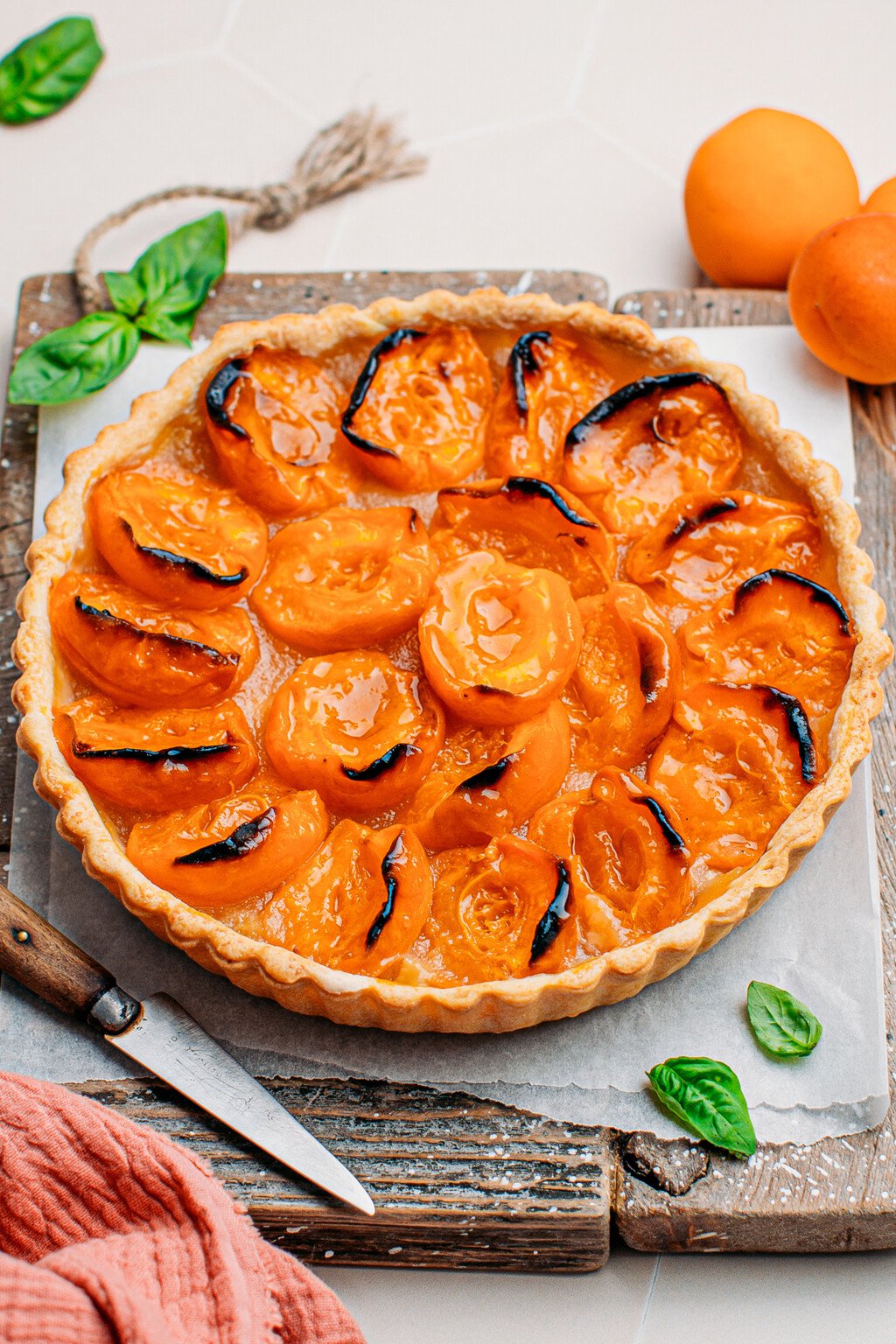 Apricot Tart - Full of Plants