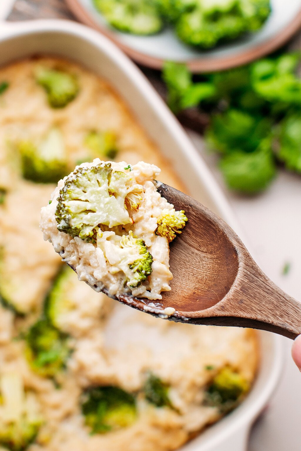 Vegan Broccoli Rice Casserole - Full of Plants