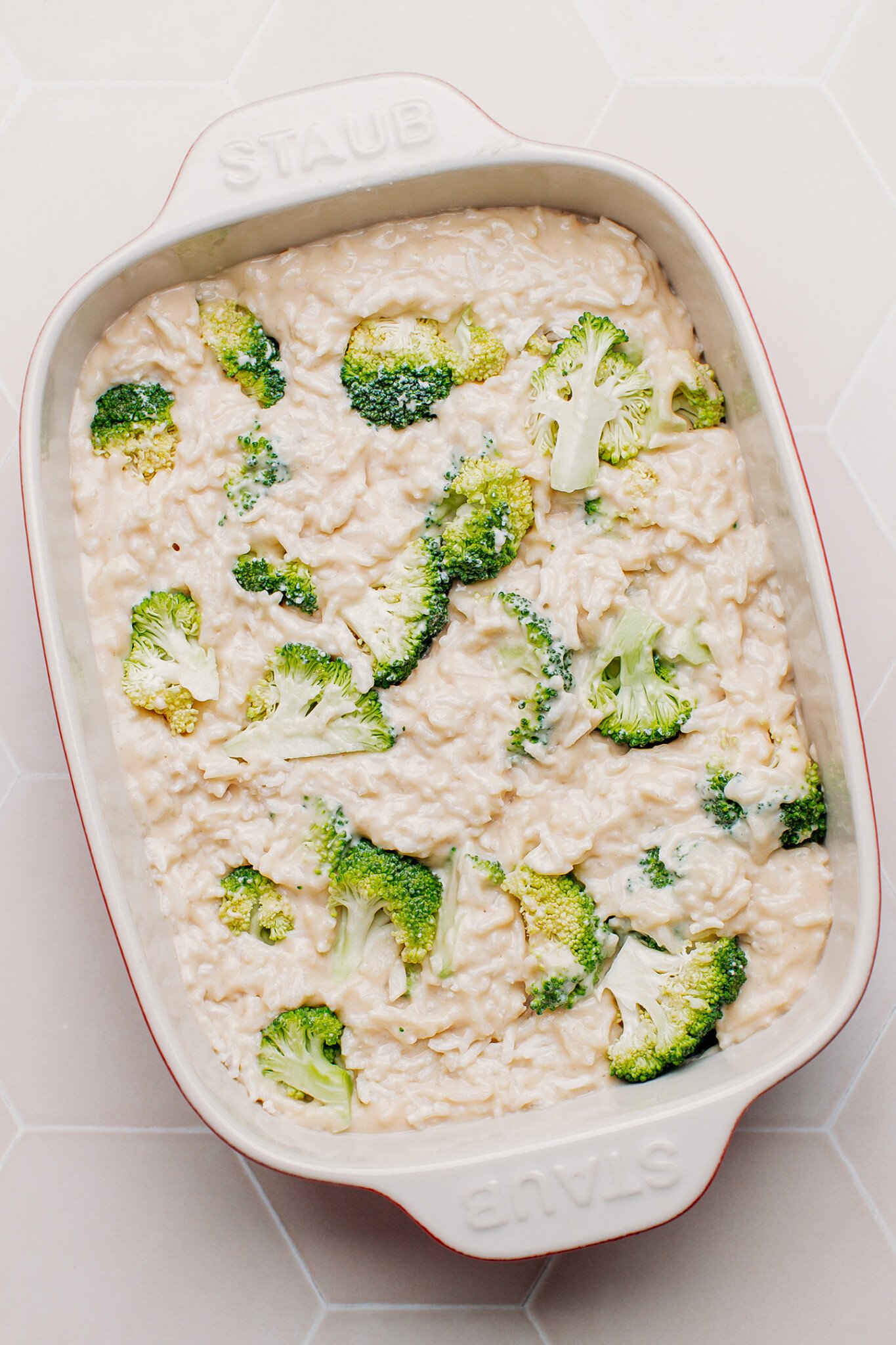 Vegan Broccoli Rice Casserole - Full of Plants