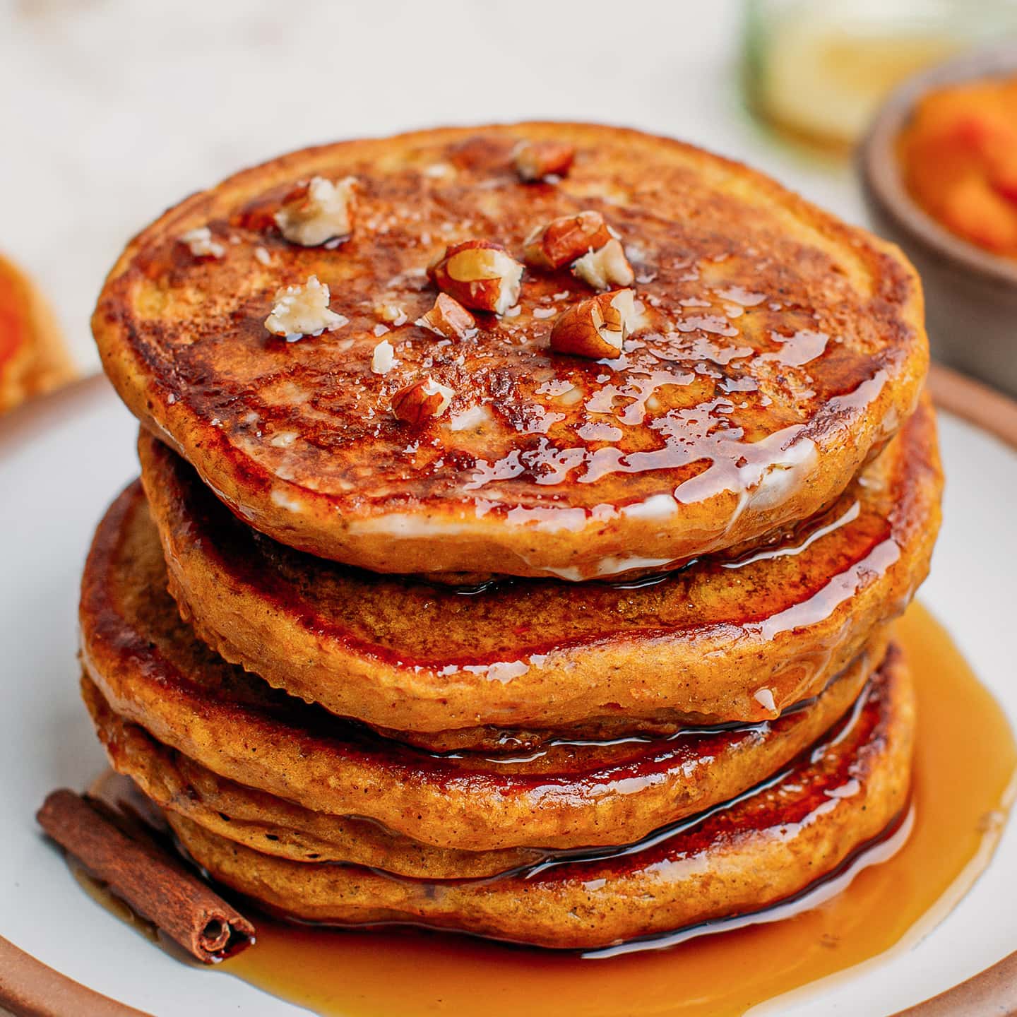 Vegan Pumpkin Pancakes-image
