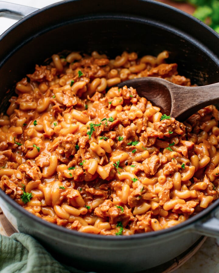 Vegan Hamburger Helper