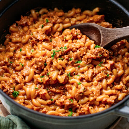 Vegan Hamburger Helper - Full of Plants