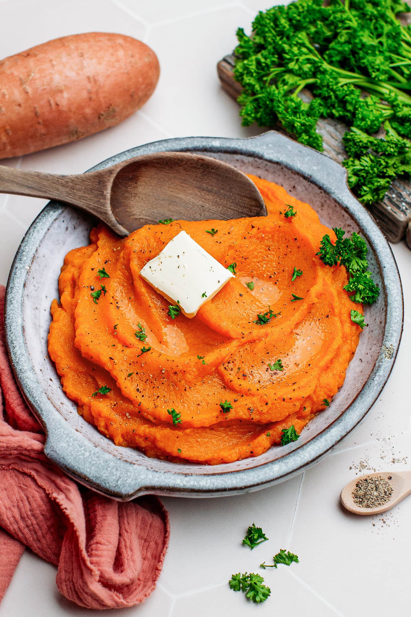 Vegan mashed store sweet potatoes