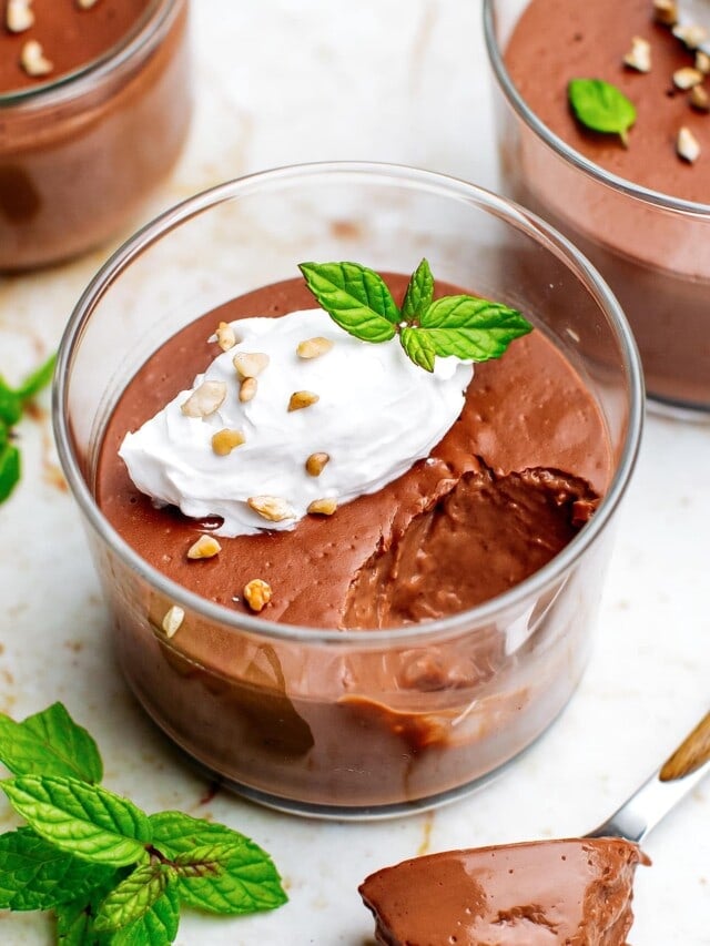 Vegan Chocolate Pots de Crème