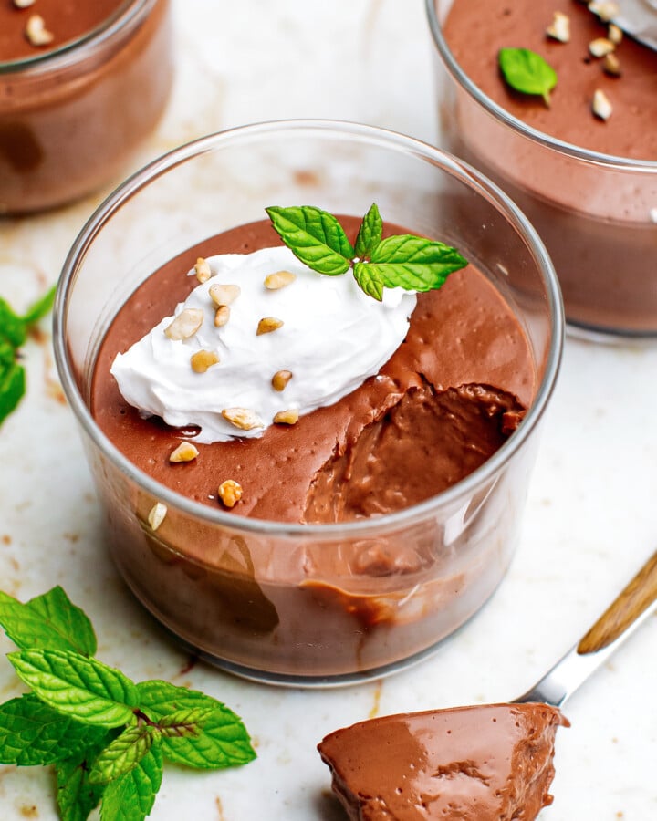 Vegan Chocolate Pots de Crème