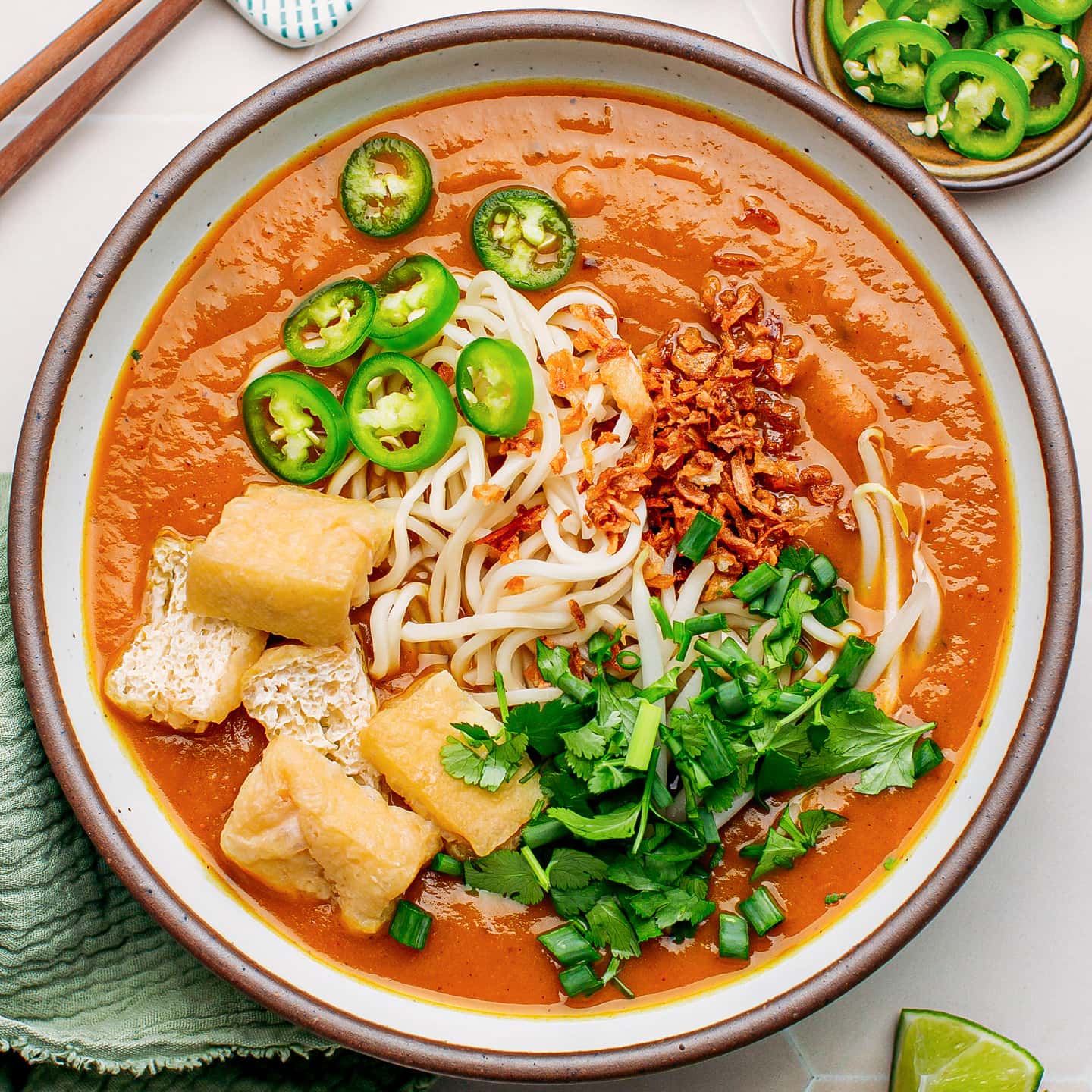 Vegan Mee Rebus (Malay Noodles in Sweet Potato Gravy)-image