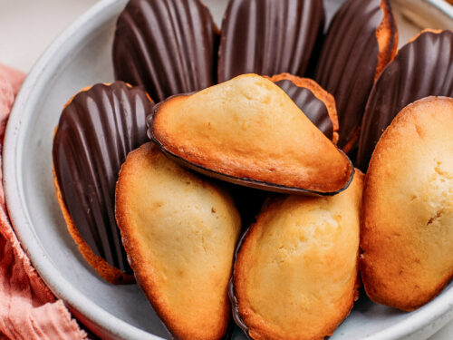 Vegan Madeleines - Full of Plants