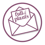 full of plants in envelope