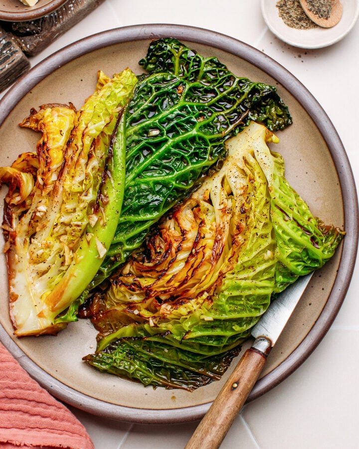 Braised Savoy Cabbage