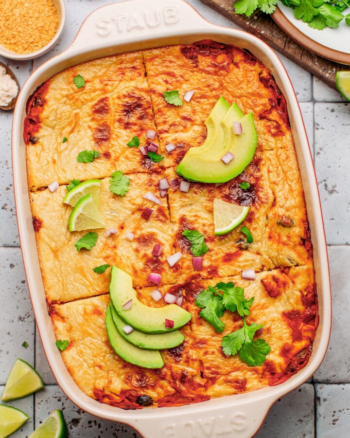 Vegan Enchilada Casserole