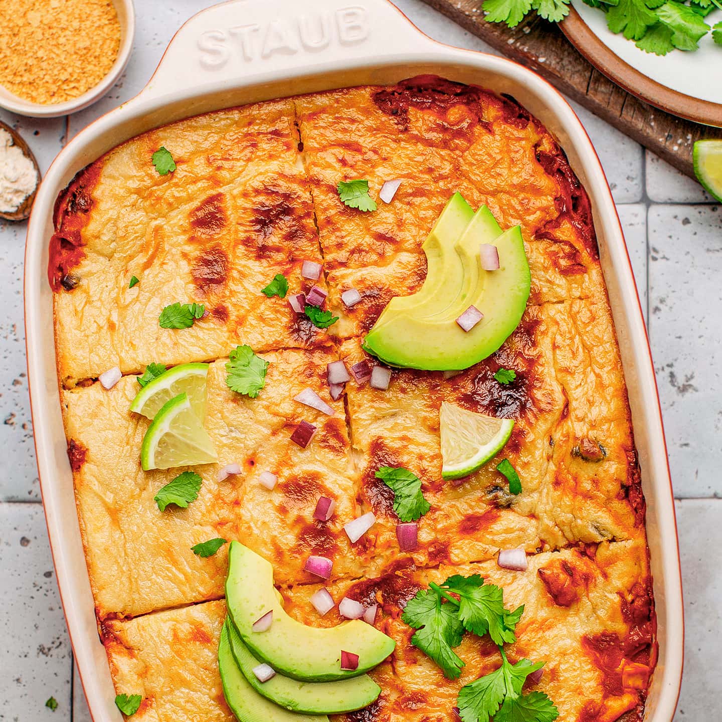 Vegan Enchilada Casserole-image