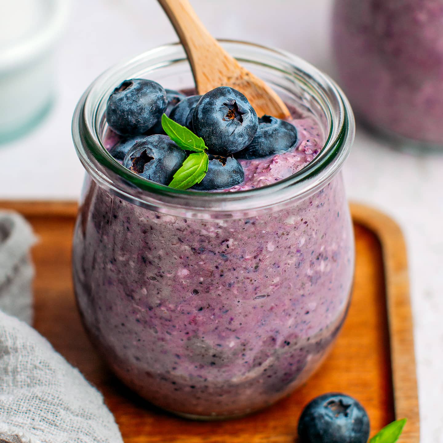 Blueberry Overnight Oats-image