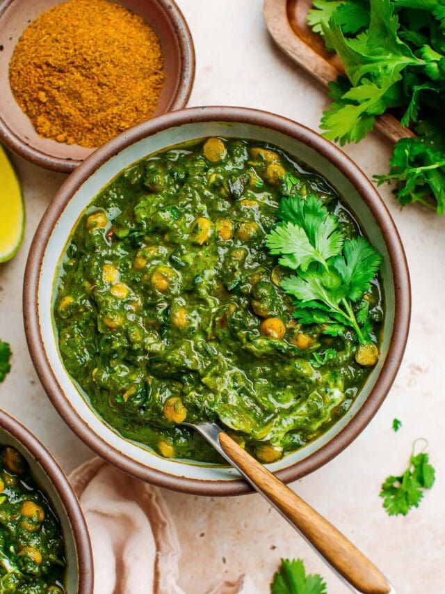 Easy Dal Palak