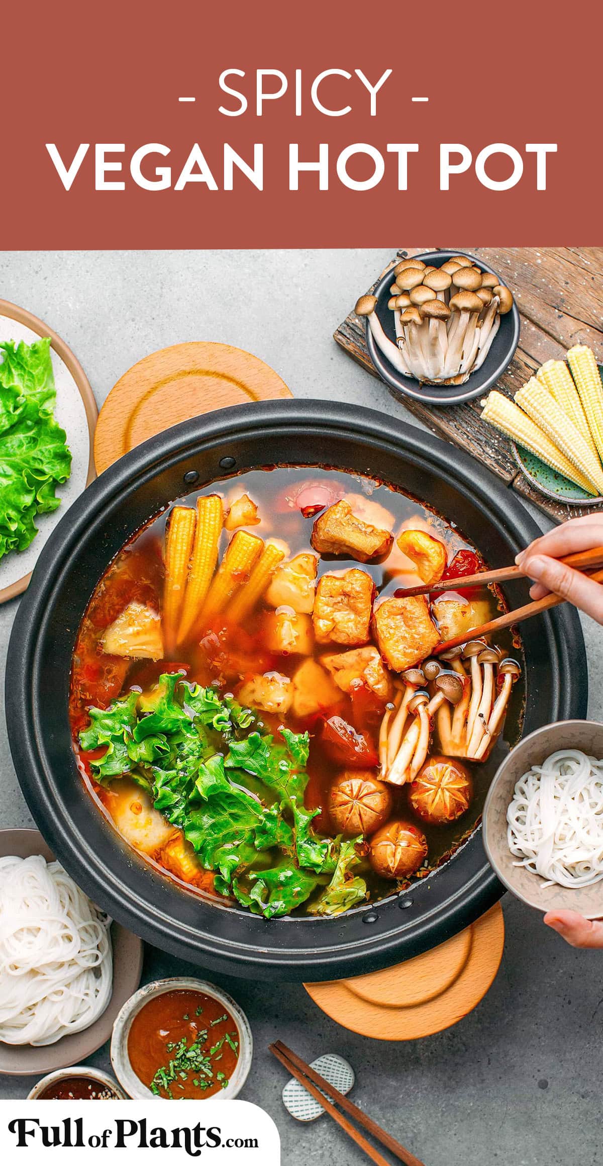 Spicy, sour, and a bit sweet hot pot that is super flavorful, comforting, and easy to make! Flavored with lemongrass, ginger, and chilies. Served with your favorite greens, tofu, and noodles!