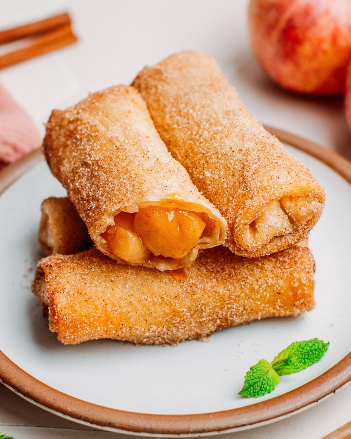 Apple Pie Egg Rolls