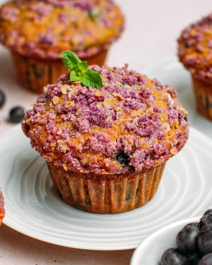 Vegan Blueberry Muffins