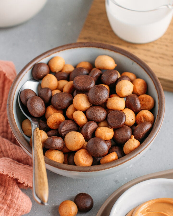 Homemade Chocolate Peanut Butter Cereal