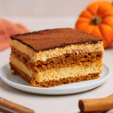 Vegan Pumpkin Tiramisu